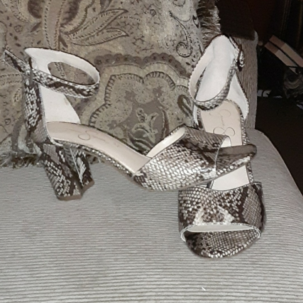EUC Jessica Simpson Block Heels